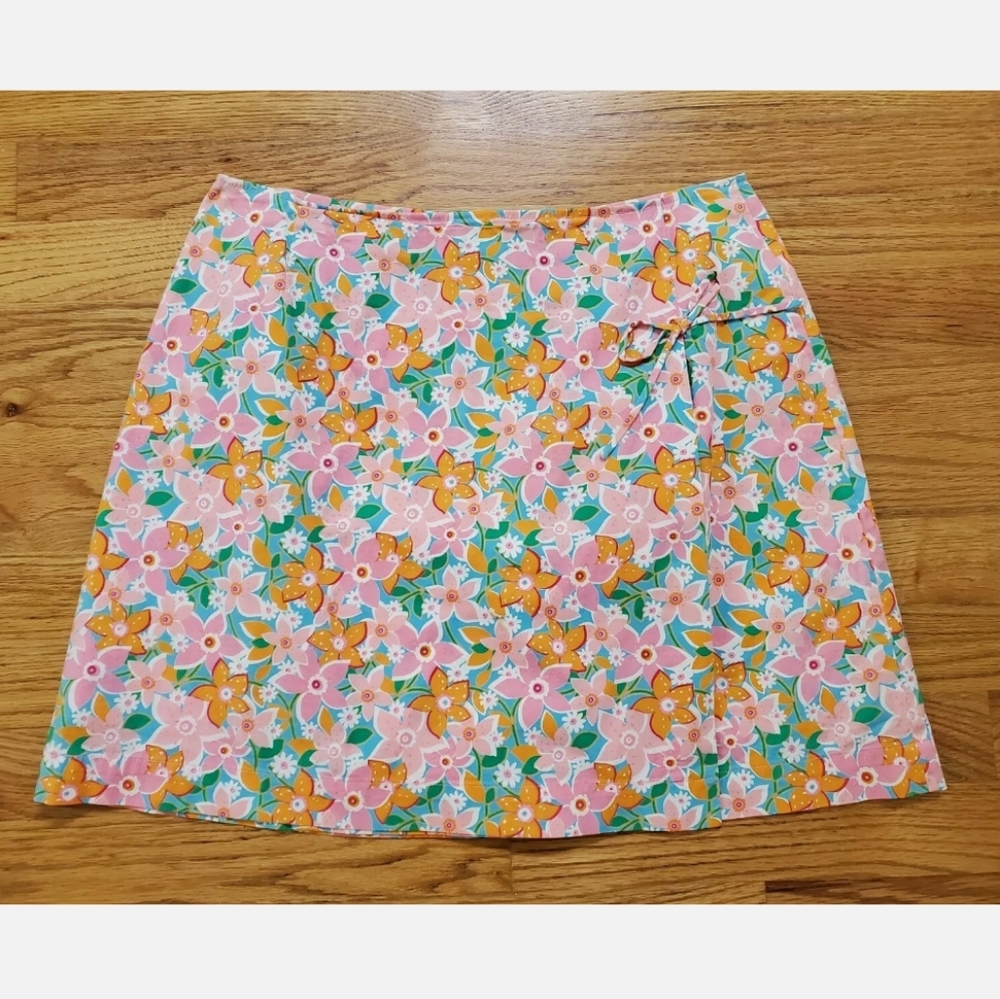 Harold's Womens Skort Pink Floral